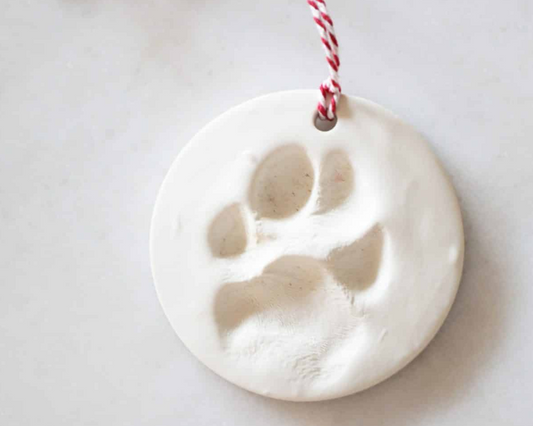 DIY Paw Print Ornaments for the Christmas Tree: A (Big!) Keepsake to Treasure