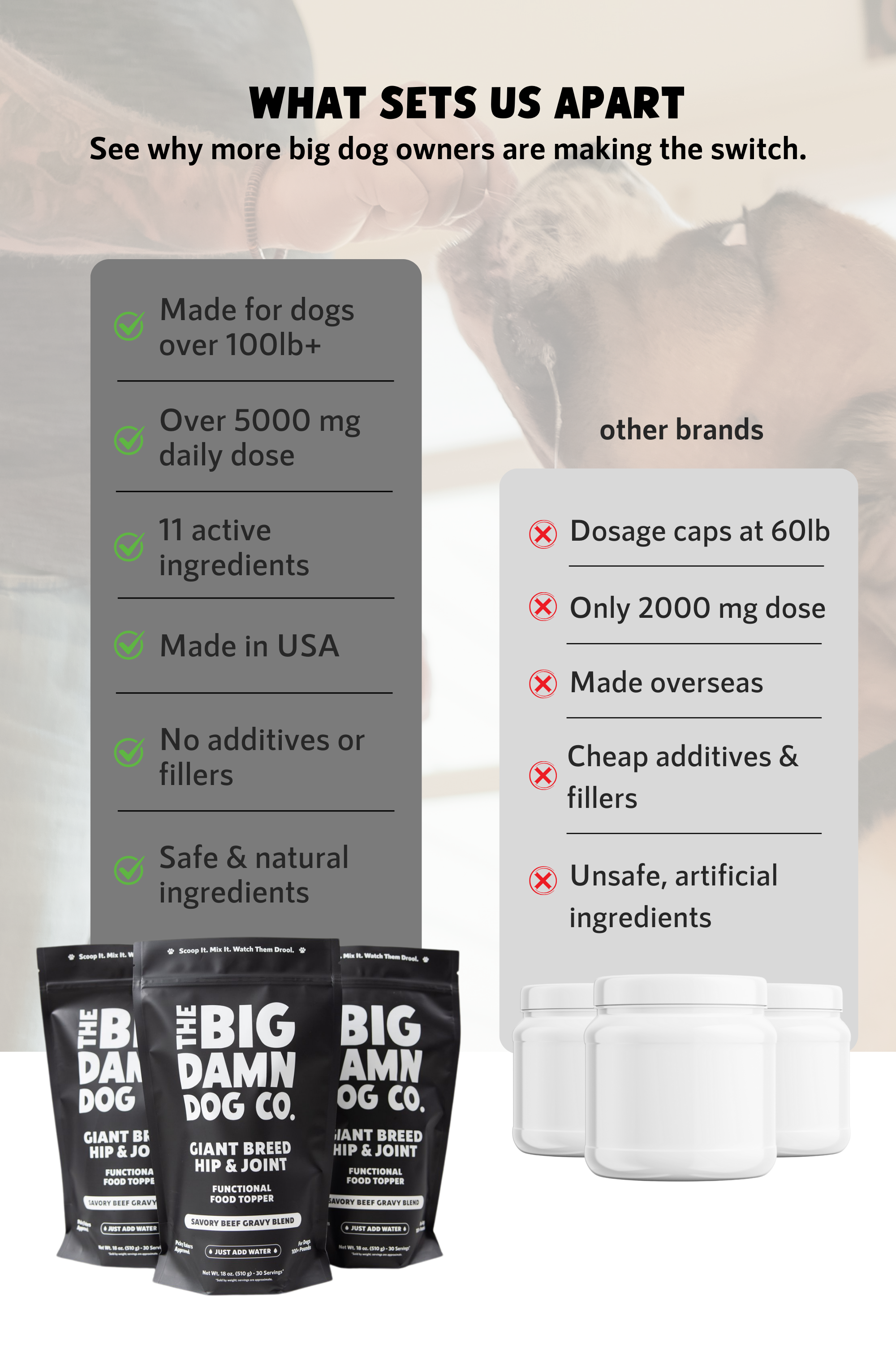 Giant Breed Hip & Joint Gravy Blend