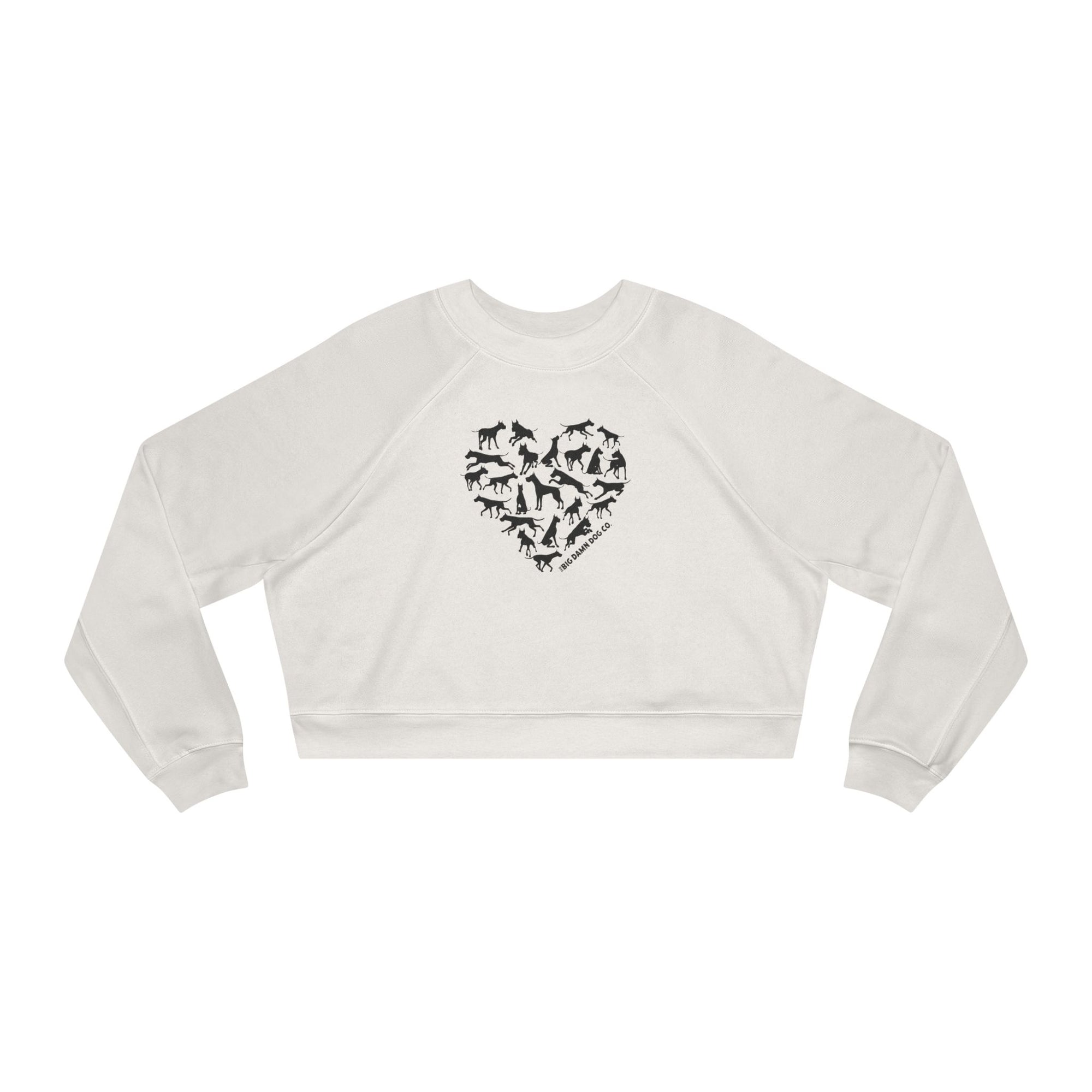 I <3 Great Danes Crop Sweater