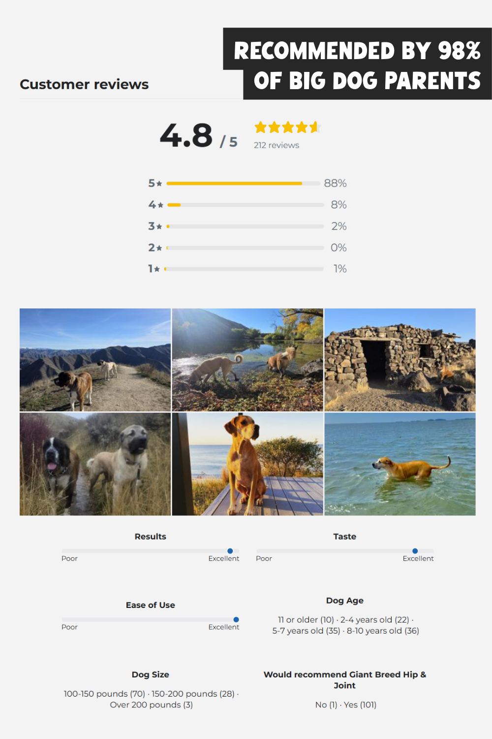 Giant Breed Hip & Joint Chewable Tablets