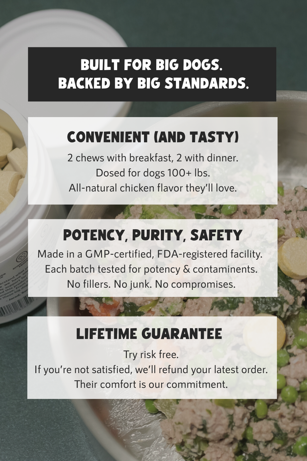 Giant Breed Hip & Joint Chewable Tablets